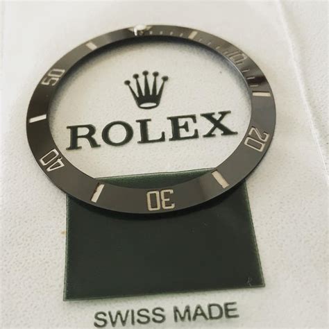 rolex submariner bezel insert